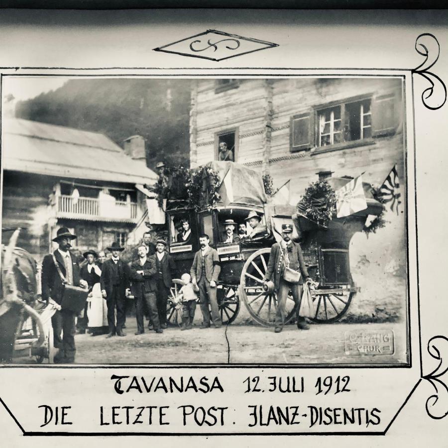 Apartament Alte Post Mit Geschichte Und Restaurant Tavanasa Zewnętrze zdjęcie